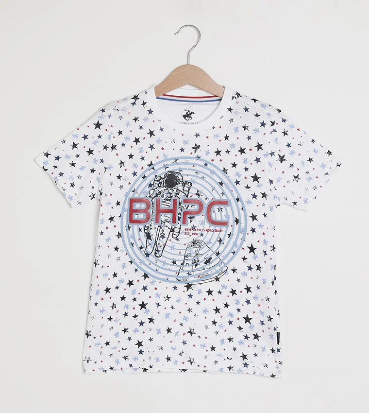 Printed Round-Neck T-shirt