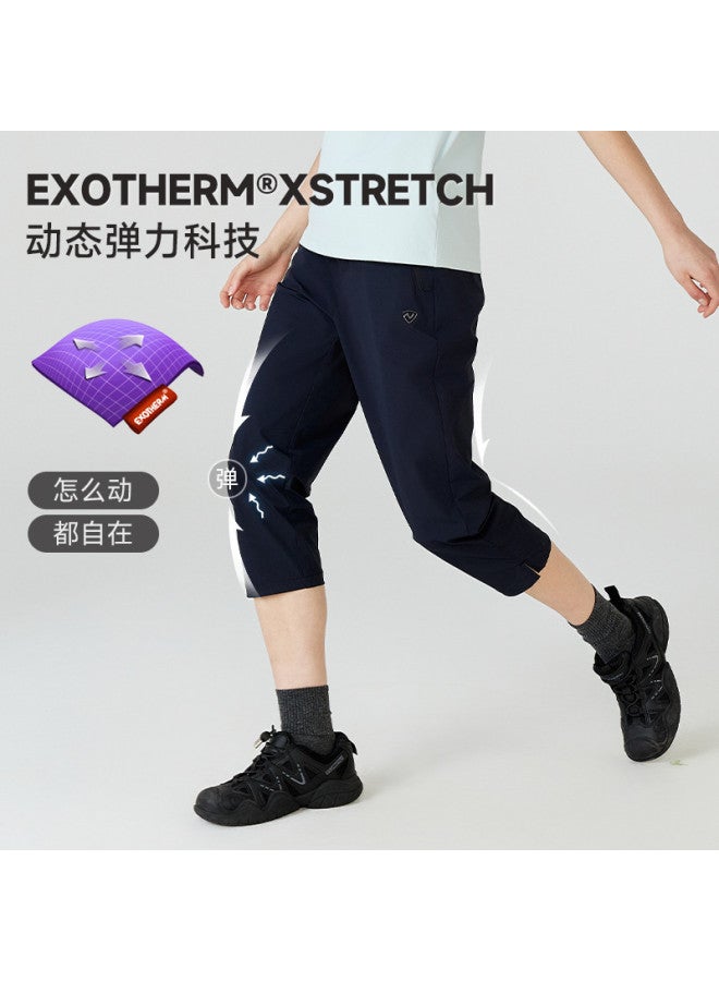 NorthLand Summer Pants For Women Thin 7/8 Length Casual Trousers Obo Women's Capri Pants - Image 4