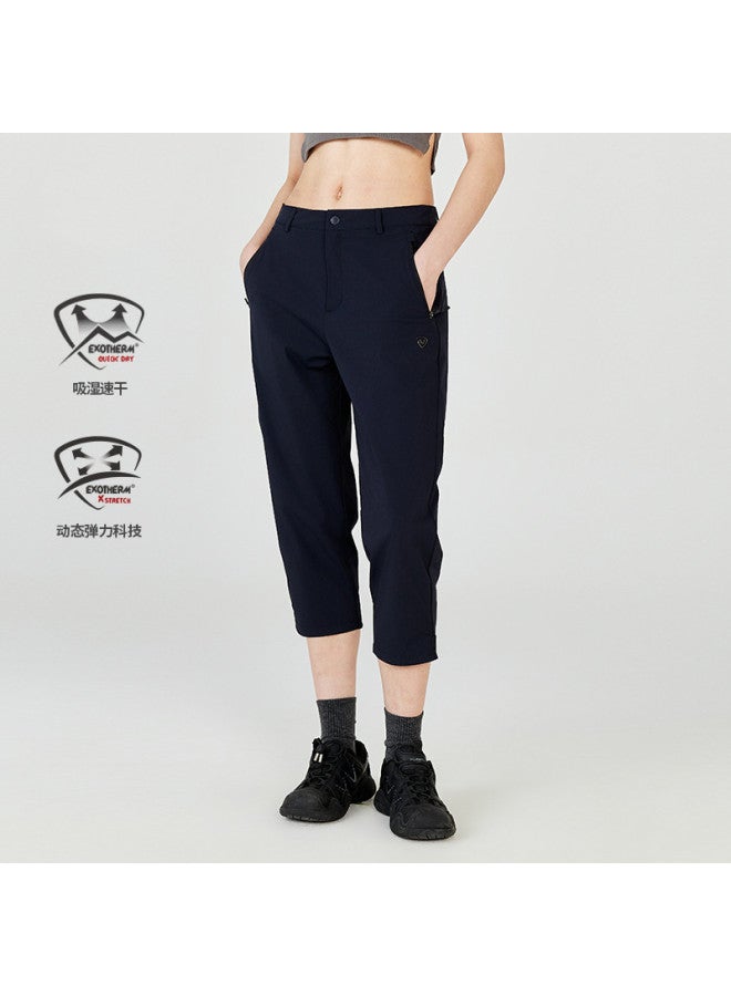 NorthLand Summer Pants For Women Thin 7/8 Length Casual Trousers Obo Women's Capri Pants - Image 2