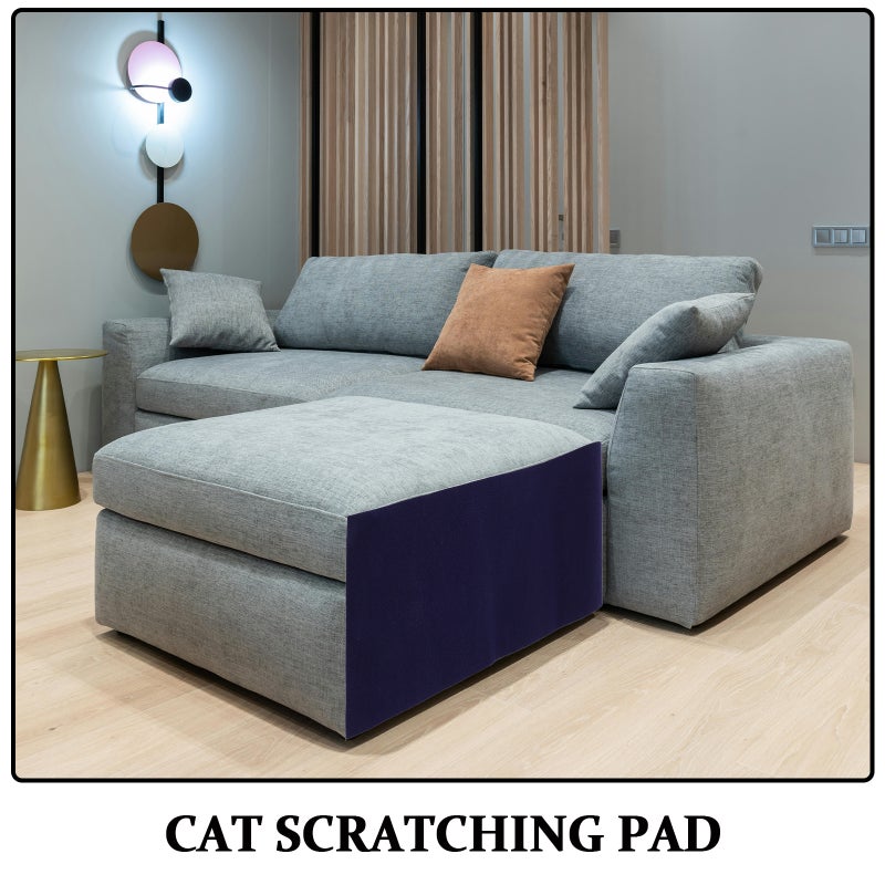 Cat Scratch Protector: Self-Adhesive Cat Scratch Sofa Protector - Scratchproof Couch Cover For Furniture Couch And Chair - Pet - Image 2