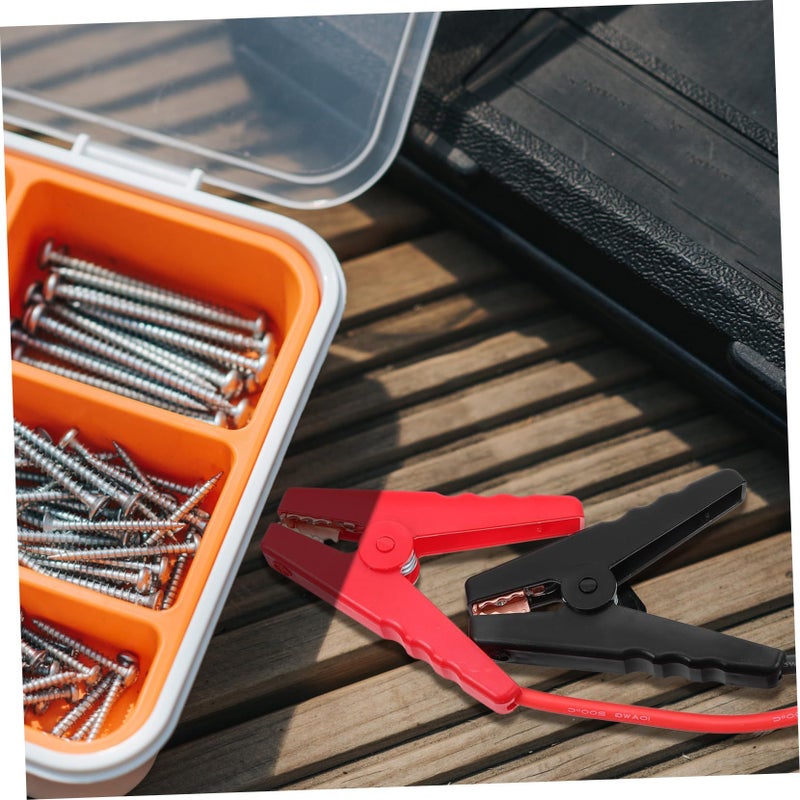 Heavy Duty Car Jump Starter Cable Clamps Emergency Starting Power Supply - Image 4