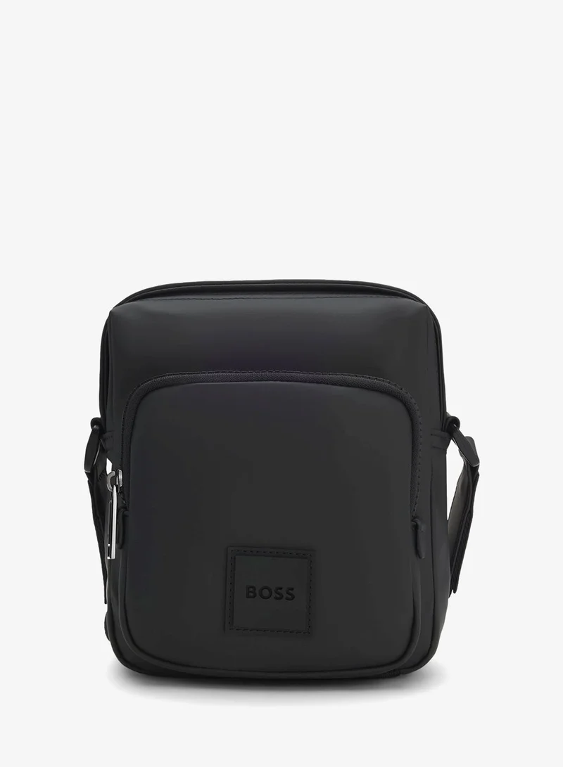 BOSS Coated fabric reporter bag with logo patch