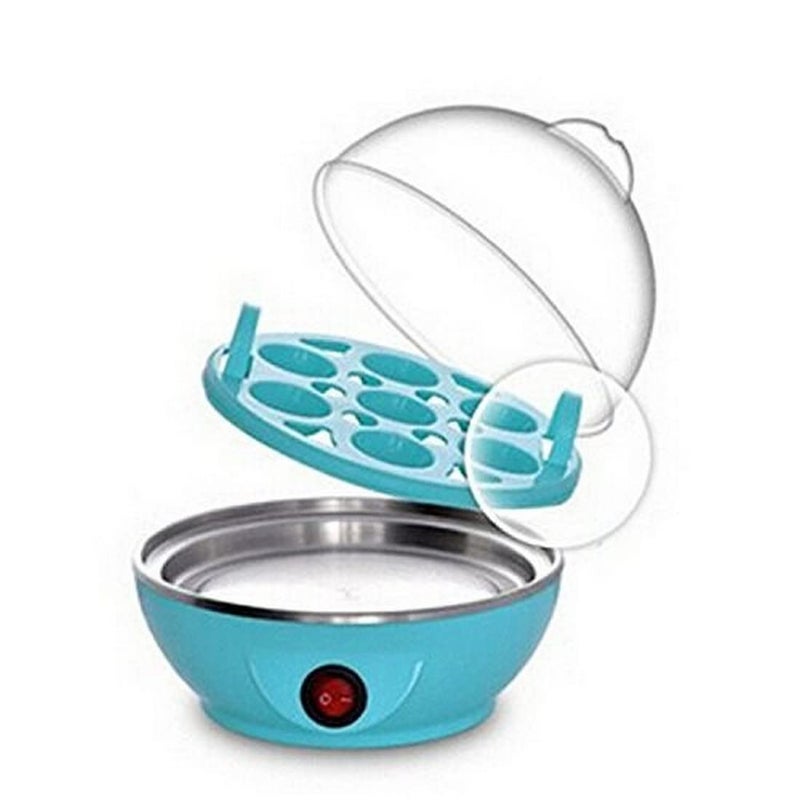 RENARSH Plastic And Stainless Steel Egg Boiler Electric Automatic Off Steamer Cooker Poacher Egg Boiler Electric Automatic Off 7 Egg Poacher For Steaming Cooking Boiling And Frying - Image 3