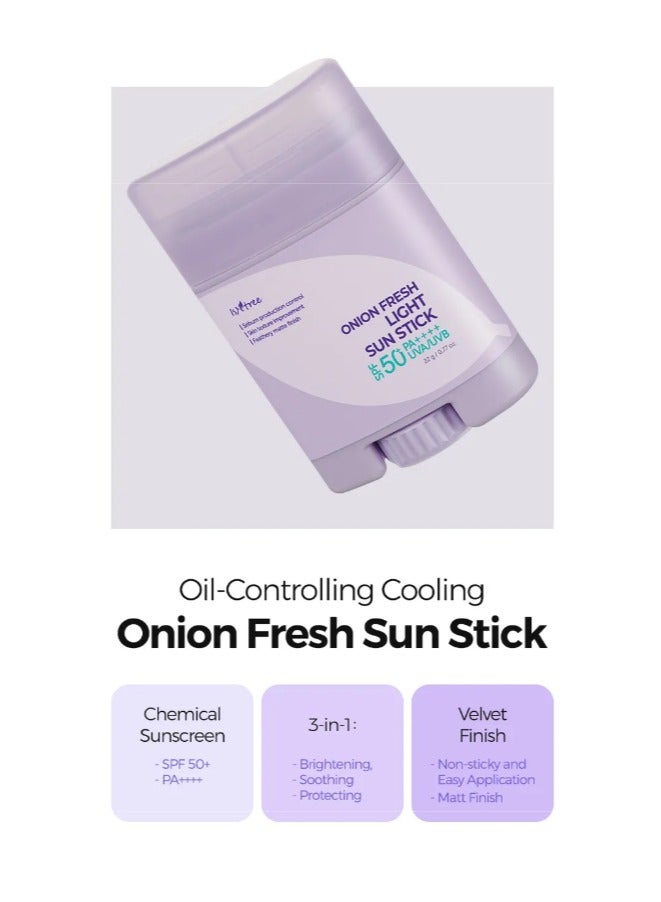 Isntree - Onion Fresh Light Sun Stick - 22G - Image 3