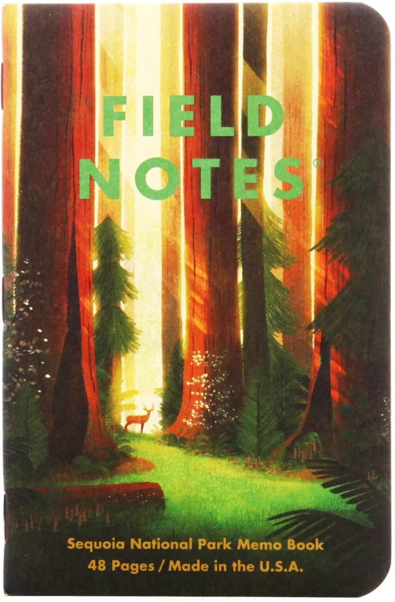 Field Notes : National Parks Series (Series D - Grand Teton, Arches, Sequoia) - Graph Paper Memo Book 3-Pack - 3.5 x 5.5 Inch - Image 4