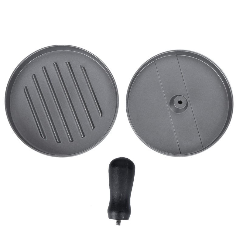 Hamburger Press: Food-Grade Zinc-Aluminum Alloy With Non-Stick Coating - Ergonomic Handle For Even Pressure, Corrosion Resistant, Easy To Clean For Home Kitchen And Food Establishments - Image 1