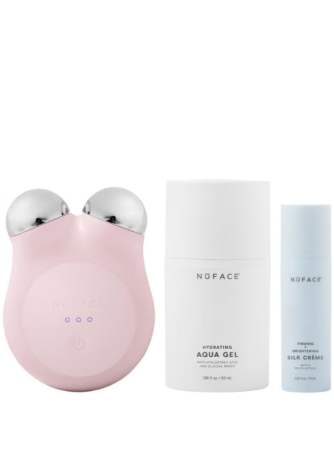 نوفيس مجموعة NuFACE Mini+ للمبتدئين - ساندي روز - Image 1