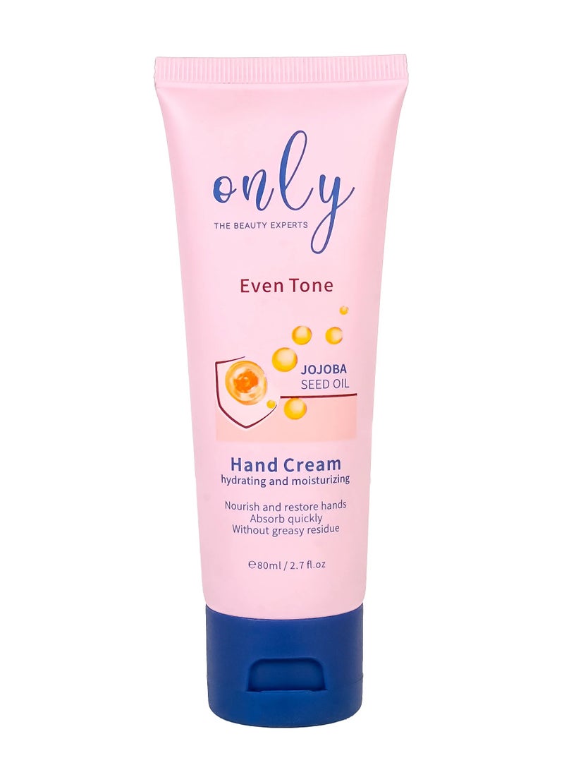 ONLY Beauty Experts Even Tone Jojoba Hand Cream 80 ML 2 Pcs - Image 3