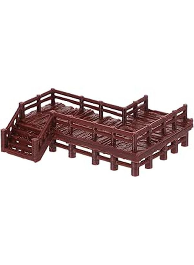 Miniature Bridge For Fairy Garden Chinese Architecture Vintage Pot Plant Decor - Image 1