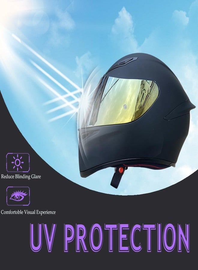BSTOP واقي الوجه BSTOP K1 المحمي من الأشعة فوق البنفسجية لخوذات AGV K1 و K1S و K3SV و K5 و K5S (للاستخدام في يوم Gold-Day فقط) - Image 4