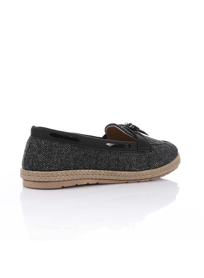 ICE CLUB ICE CLUB Heritage Bow Slip-Ons - Black - Image 3