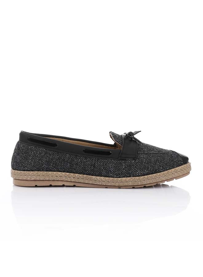 ICE CLUB ICE CLUB Heritage Bow Slip-Ons - Black - Image 2