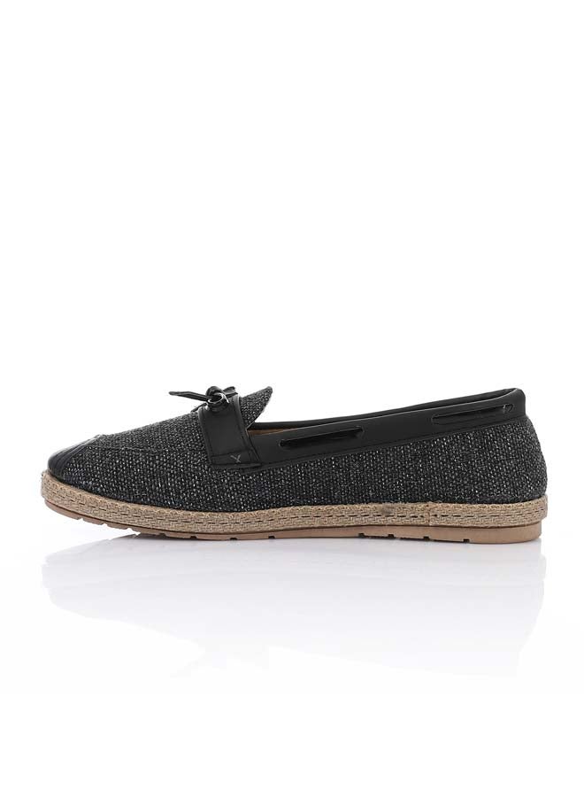 ICE CLUB ICE CLUB Heritage Bow Slip-Ons - Black - Image 4