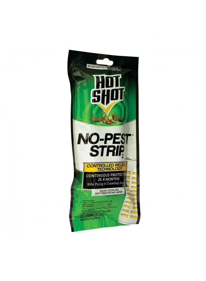 Hot Shot No-Pest Strip 2, Controlled Release Technology Kills Flying and Crawling Insects 2.29 Ounce (Value Pack of 12) - Image 5