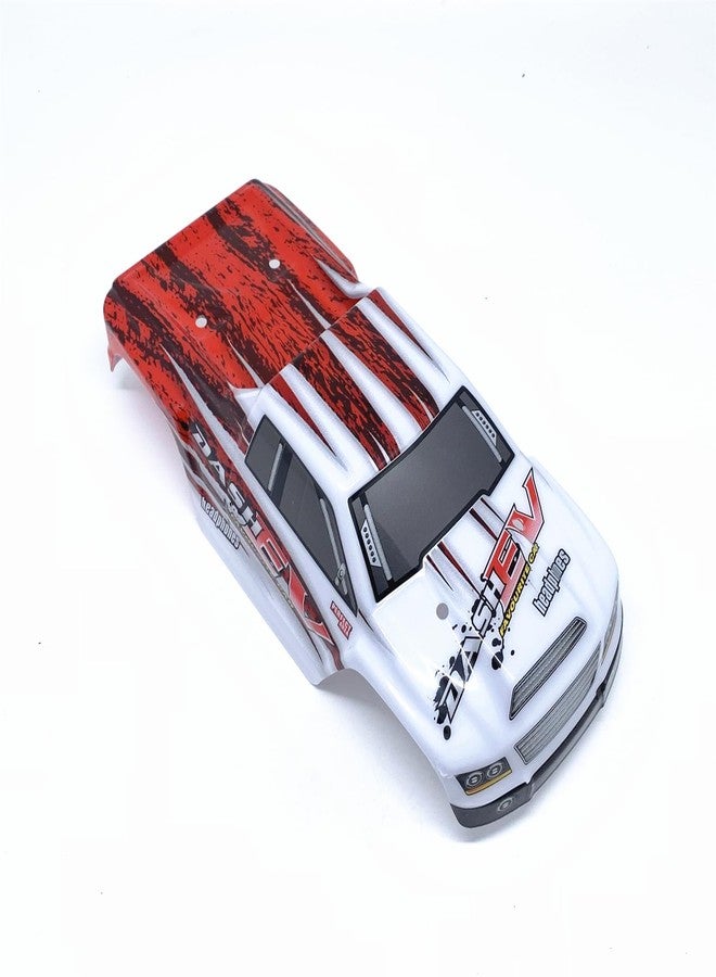 KingVal Replacement RC Car Shell Cover Case RC Spare Parts Compatible with Wltoys 1/18 A979 RC Car (Red-White) - Image 3