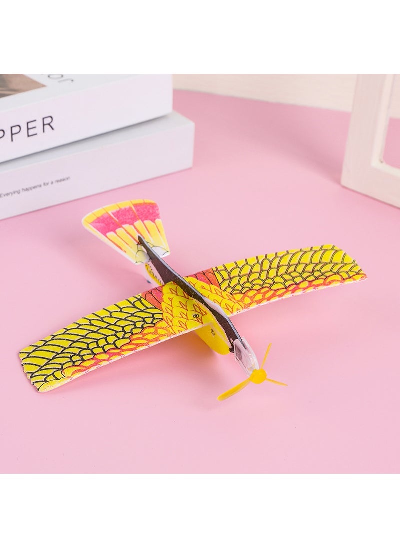 1 x 5 pcs Foam Glider Magic Plane Model DIY Toy Small flying bird plane 