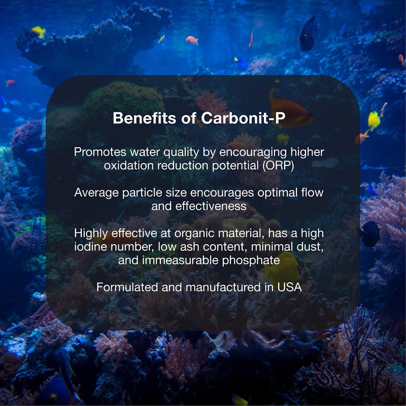 Brightwell Aquatics Carbonit-P - Activated Carbon Filter Media for Marine and Freshwater Aquarium, 500-g (CRBP500) - Image 3