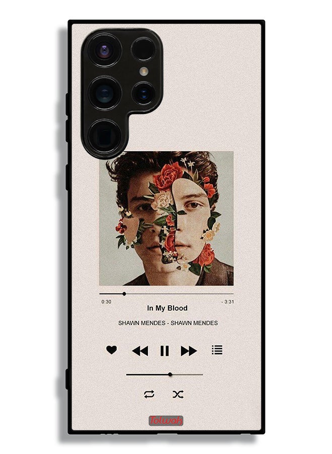 Tolwak Samsung Galaxy S23 Ultra 5G Protective Case Cover In My Blood - Image 3