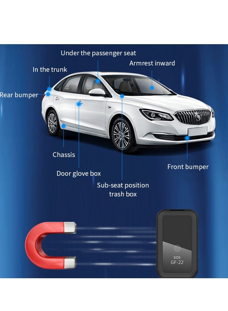 GF22 Magnetic GSM Mini GPS Tracker Real Time Tracking Locator Device For Car