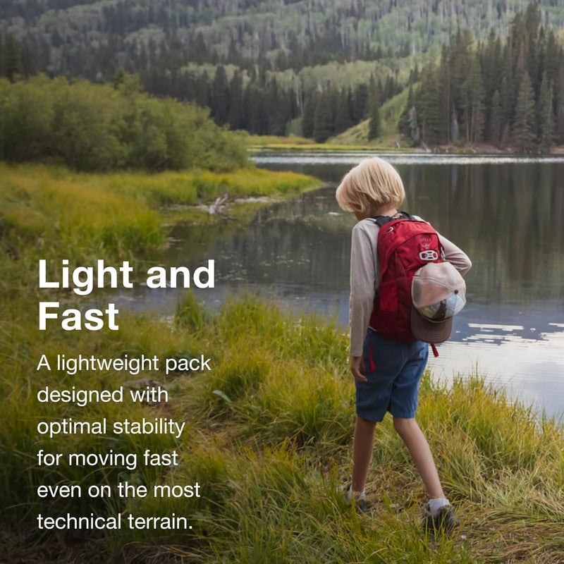 Osprey Tempest 14 Jr Kid's Hiking Pack - Violac Purple - Image 4
