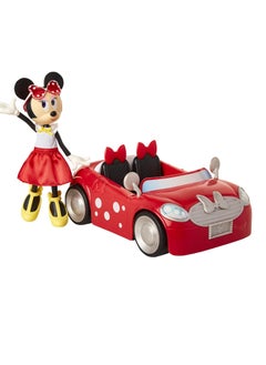 Jakk Pacific Disney Drive 'N Style Minnie Mouse Doll and Minnie Cooper Car, Multicolor  - Image 1