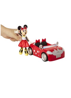 Jakk Pacific Disney Drive 'N Style Minnie Mouse Doll and Minnie Cooper Car, Multicolor  - Image 2