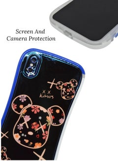 Houmt iPhone X Case Cover with Cute Cartoon Design Tough Phone Case Shockproof Protective TPU Compatible with Apple iPhone X/XS Cover  - Image 3