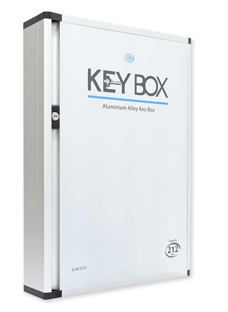 Fis Key Box Aluminum, 212 Keys Capacity, 460 X 101 X 602 Mm - FSKCW-A1212 - Image 1