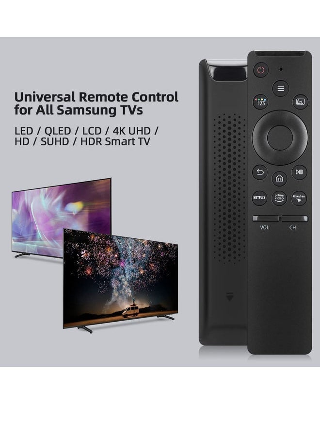 بديل جهاز التحكم عن بعد العالمي لجميع أجهزة التحكم عن بعد من Samsung-TV-Remote جميع أجهزة Samsung LCD LED QLED HDTV 3D 4K 8K UHD الذكية، مع Netflix
