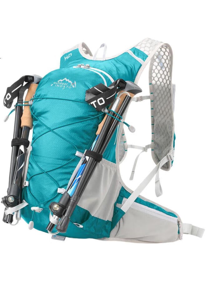INOXTO Cycling Bag, Hiking And Trail Running Backpack, 18L Outdoor Bag, Mountaineering Pack, Lightweight Travel Backpack, 607 Blue - Image 1