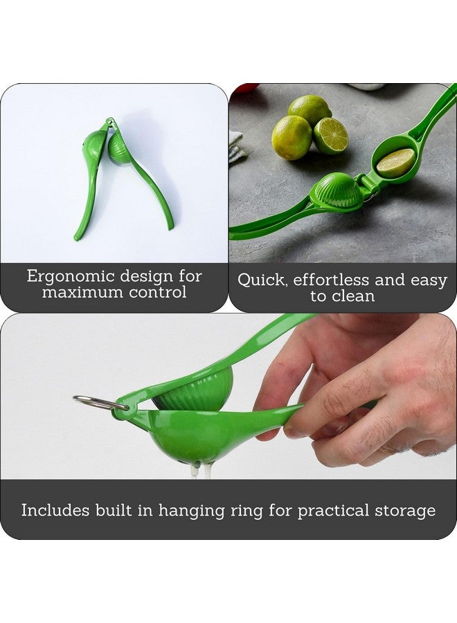 IMUSA Lemon or Lime Manual Squeezer, Citrus Juicer for Max Extraction, Green - Image 3