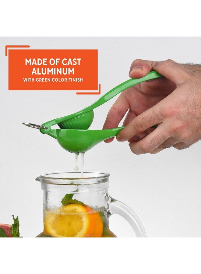 IMUSA Lemon or Lime Manual Squeezer, Citrus Juicer for Max Extraction, Green - Image 4