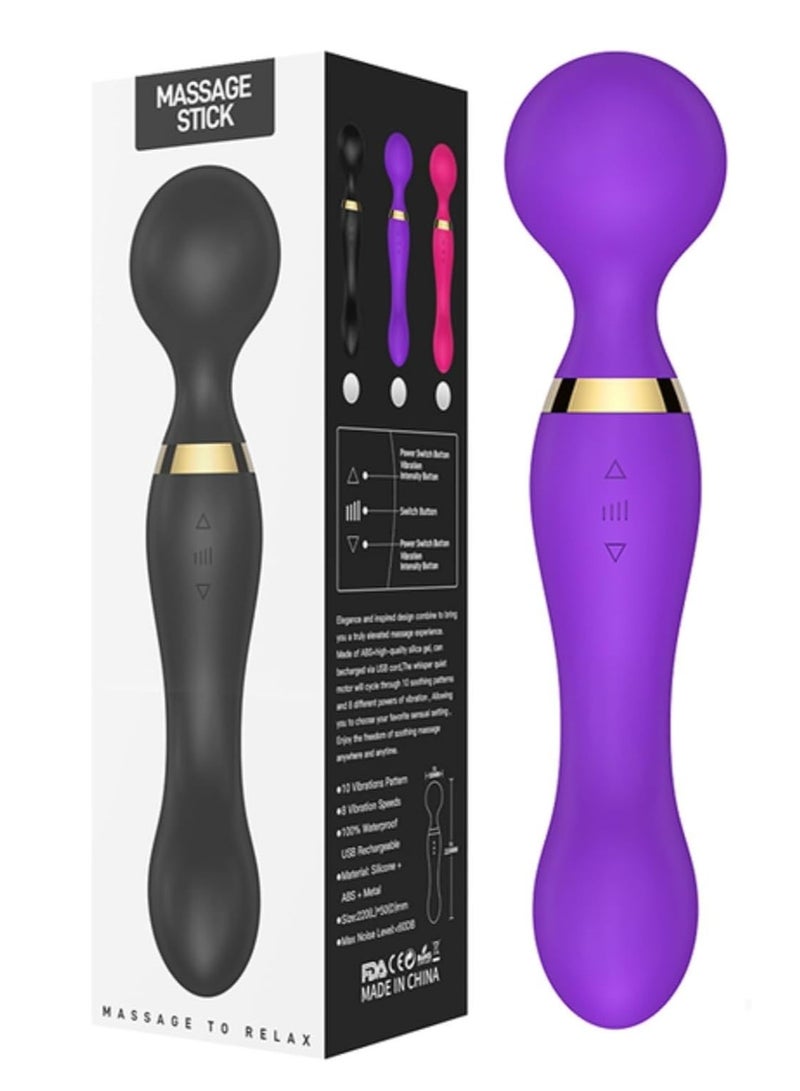 BORTONY Rechargeable Personal Body Massager Handheld Waterproof Massage Machine - Image 1