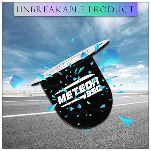 OBEROI'S TRADERS Stainless Steel Front Disc Brake Fluid Reservoir Oil Cap | Container Guard Protector Cover Compatible With Royal Enfield Meteor 350 (Black) - Image 5