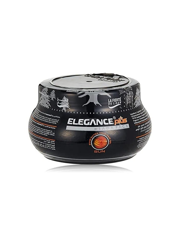 Elegance-Plus Hair Gel - Sun, 500ml | Firm Hold, Non-Sticky, Easy to Wash, Long-Lasting Shine - Image 1