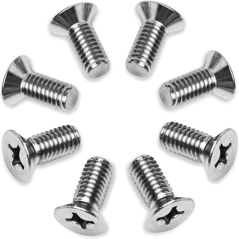 Prime Ave Brake Disc Rotor Screws - Stainless Steel Front/Rear Brake Rotor retaining Screws - Rust-Proof & Compatible/Replacement for Acura & Honda 936-000-601-40-H (Pack of 8) - Image 1