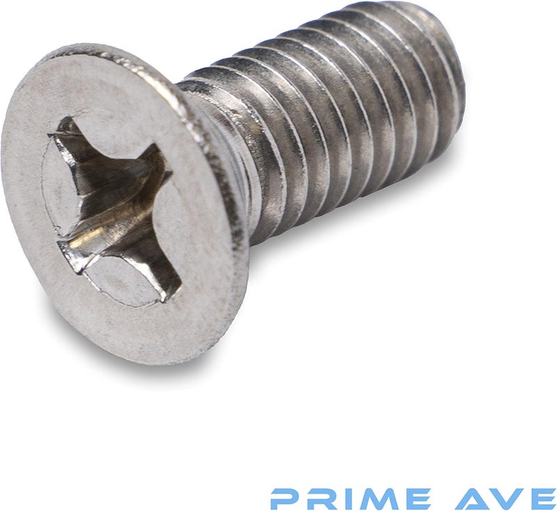 Prime Ave Brake Disc Rotor Screws - Stainless Steel Front/Rear Brake Rotor retaining Screws - Rust-Proof & Compatible/Replacement for Acura & Honda 936-000-601-40-H (Pack of 8) - Image 5