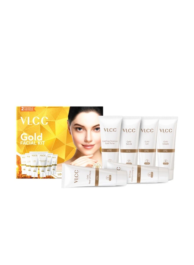 فى ال سي سي مجموعة VLCC Gold للعناية بالوجه، بشرة مشرقة ومتألقة - 60 غرام | دللي بشرتكِ للحصول على إشراقة متألقة | إشراقة صالون التجميل مع بهاسما الذهب عيار 24 قيراط، ومستخلصات الورد، والكركم، والصبار. - Image 4
