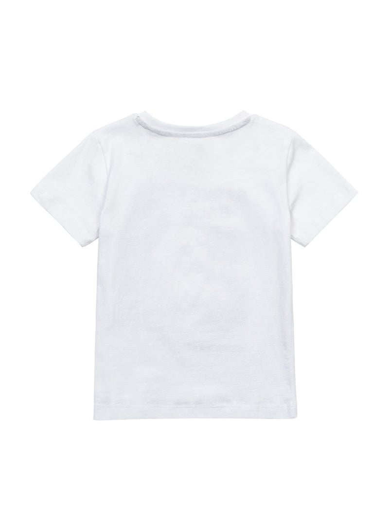 مينوتي تيشيرت أطفال بأكمام قصيرة وجيب أمامي - Image 2