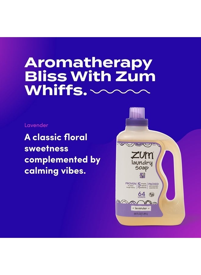 ZUM Laundry Soap by Indigo Wild - Lavender - 64 fl oz  - Image 3