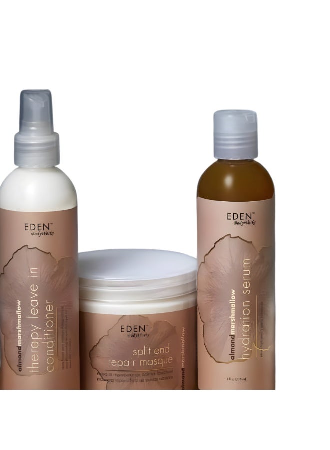 eden bodyworks Eden Body Works Almond Marshmallow Therapy Leave-In Conditioner 8Oz - Image 4