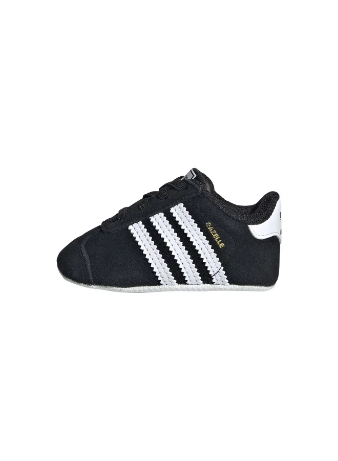 Adidas Adidas Gazelle Crib U Black Originals Shoes For Kids