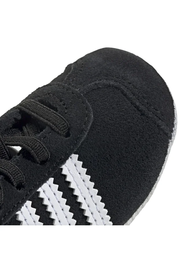Adidas Adidas Gazelle Crib U Black Originals Shoes For Kids