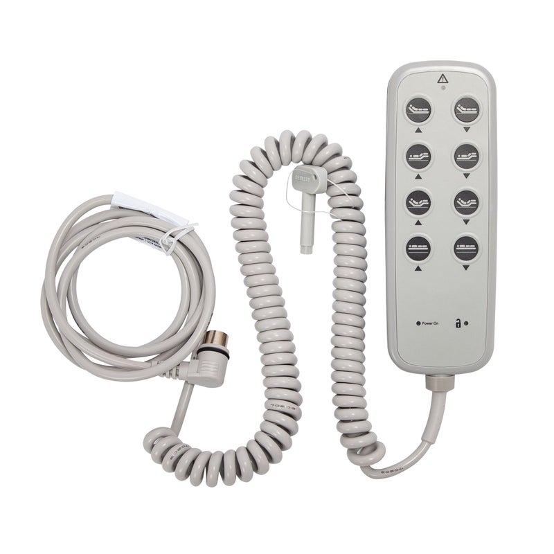Okin Dewert 81794 IPROXX2 Handset Remote Hand Control Replacement for Hospital Bed Electric Adjustable Beds with 13 pin Connection