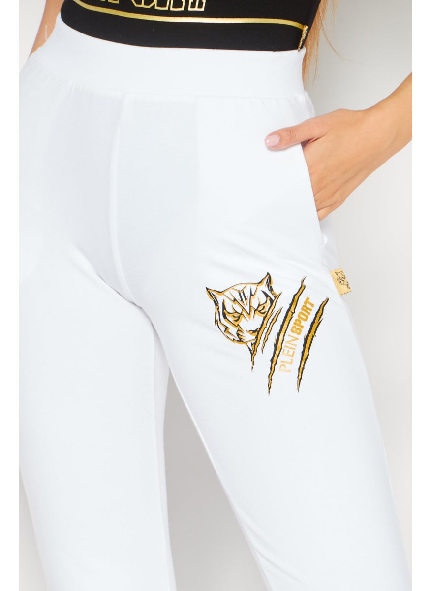 Women Sportswear Fit Brand Logo Training Pants, White - pzsku/Z05E19FE1D11A54C8AFA5Z/45/_/1724351346/cb16ed86-5bb9-4f25-9f1c-527c9d8d4dc5