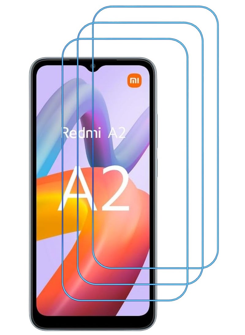 ACLIX 3 Pieces Antistatic ESD Dustproof Premium Quality High Definition Clear Tempered Glass Screen Protector Designed For Xiaomi Redmi A2+ - Image 1