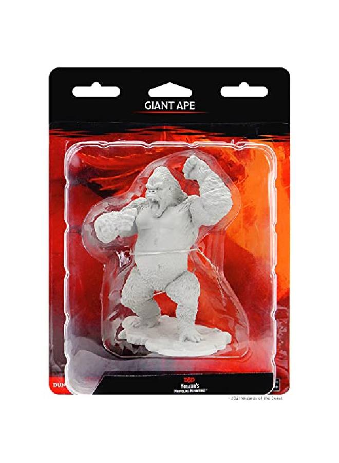 WiZKiDS D&D Nolzur'S Marvelous Unpainted Miniatures W12 Giant Ape - Image 1