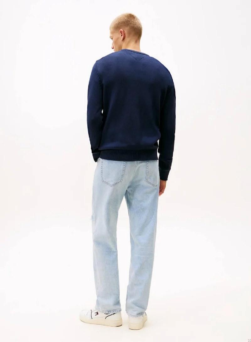 TOMMY JEANS Crew Neck Slim Jumper