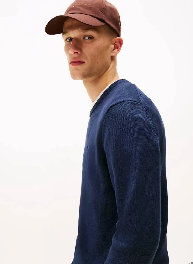 TOMMY JEANS  Crew Neck Slim Jumper for Men | Best Price UAE