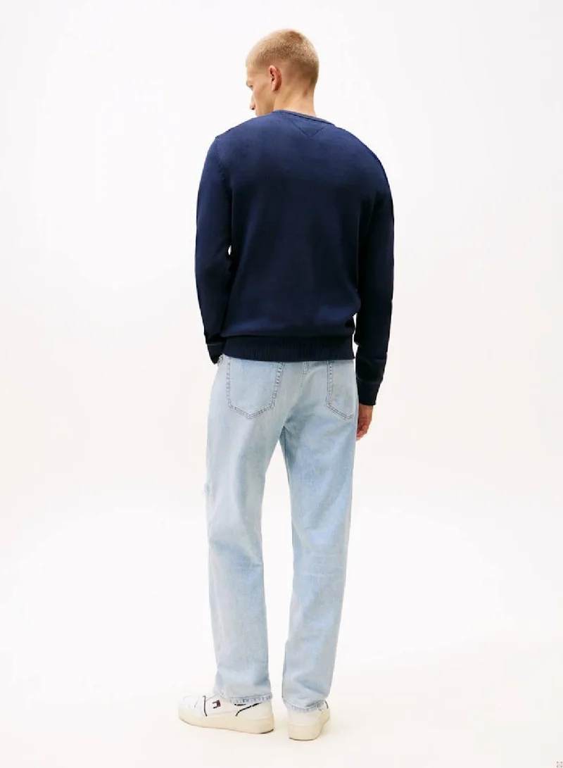 TOMMY JEANS  Crew Neck Slim Jumper for Men | Best Price UAE